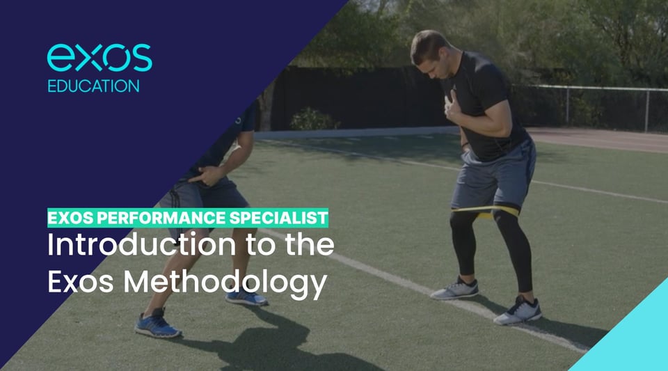 Introduction to the Exos Methodology - XPS (Athlete)