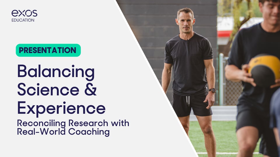 Balancing Science and Experience: Reconciling Research with Real-World Coaching