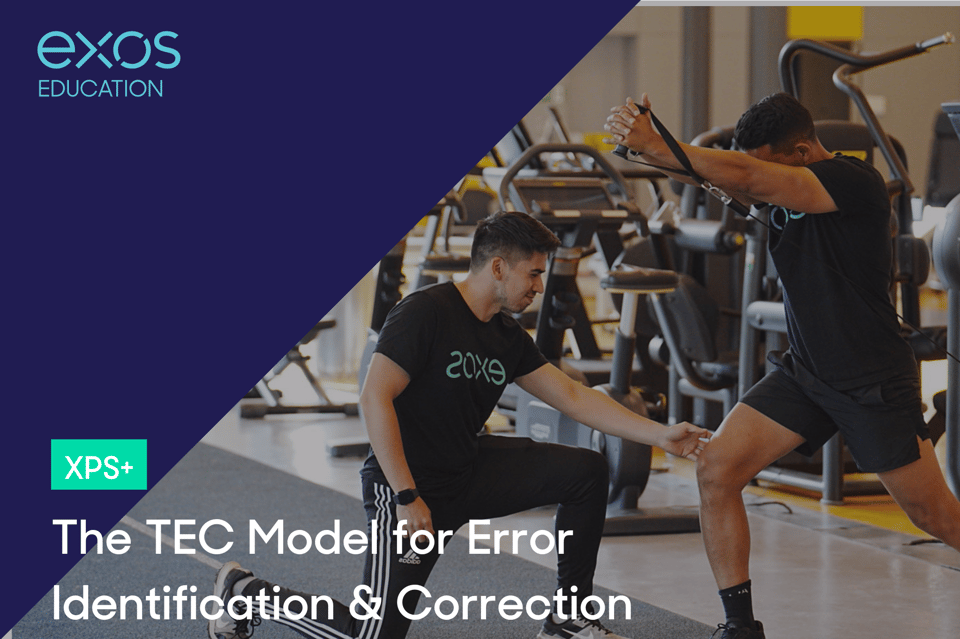 The TEC Model for Error Identification & Correction - XPS+