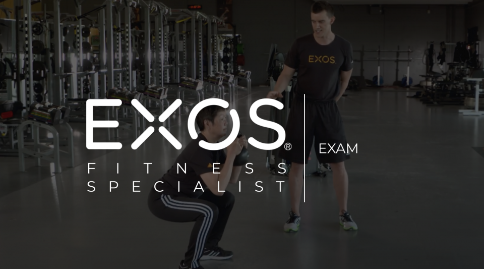 EXOS Fitness Specialist Course Exam